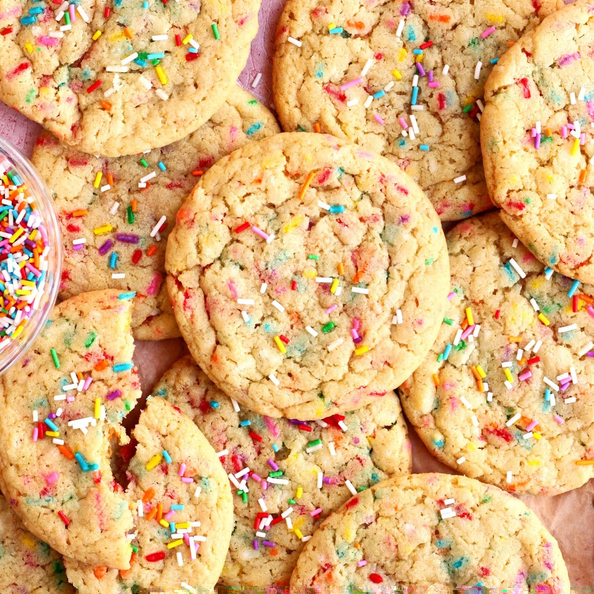 Cosmic Confetti Planet Cookie